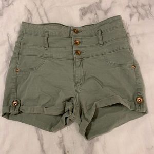Refugee high waisted shorts